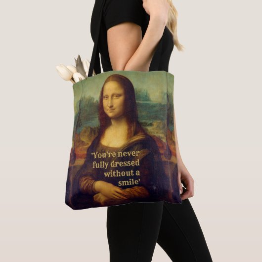 Tote Bag Mona Lisa (De près)