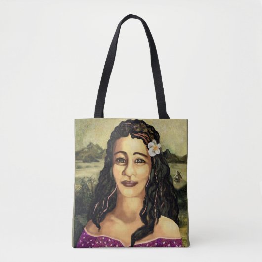 Tote Bag Mona Lisa du Pacifique (Devant)