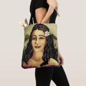 Tote Bag Mona Lisa du Pacifique (De près)
