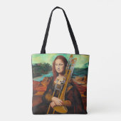 Tote Bag Mona Lisa Fourre-tout (Dos)