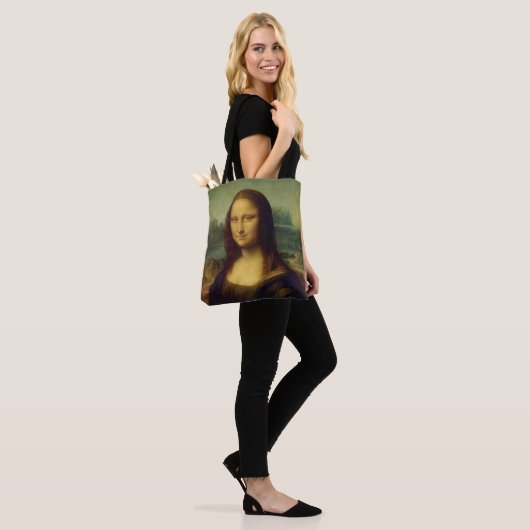 Tote Bag Mona Lisa | Léonard de Vinci (Sur le modèle)