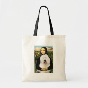 Tote Bag Mona Lisa - Old English 3