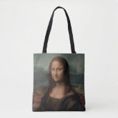 Tote Bag Mona Lisa Peinture (Devant)