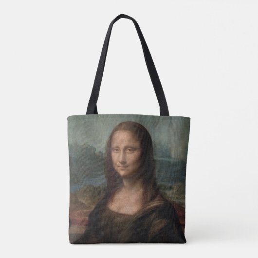 Tote Bag Mona Lisa Peinture (Dos)