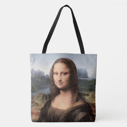 Tote Bag Mona Lisa Portrait / Peinture (Devant)