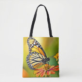 Tote Bag Monarch Butterfly Sip Design (Devant)