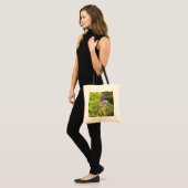 Tote Bag Monarque papillon sur Buddleia pourpre (Devant (modèle))