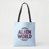 Tote Bag Monde alien (Devant)