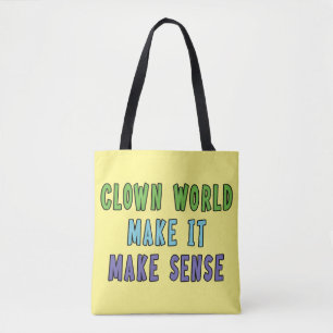 Tote Bag Monde des clowns