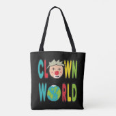 Tote Bag Monde des clowns (Dos)
