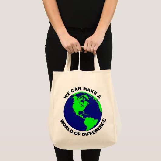Tote Bag Monde des différences (Devant (produit))