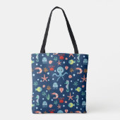 Tote Bag Monde marin (Dos)