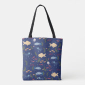 Tote Bag Monde sous-marin (Dos)
