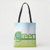 Tote Bag Monde vert (Devant)