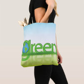 Tote Bag Monde vert