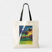 Tote Bag Mondes Zombie Galaxie d'Halloween (Dos)