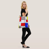 Tote Bag Mondrian (Sur le modèle)