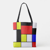 Tote Bag Mondrian #21 (Dos)