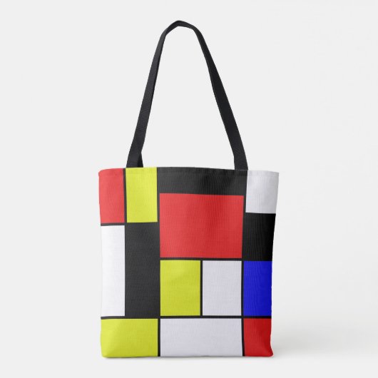 Tote Bag Mondrian #21 (Dos)
