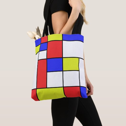 Tote Bag Mondrian #24 (De près)