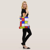 Tote Bag Mondrian #24 (Sur le modèle)