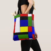 Tote Bag Mondrian #4 (De près)