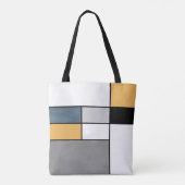 Tote Bag Mondrian inspiré (Dos)