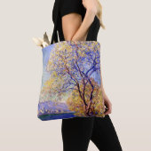 Tote Bag Monet - Antibes vue depuis les jardins de Salis (De près)
