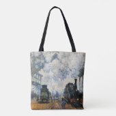 Tote Bag Monet - Arrivée du train de Normandie, (Dos)