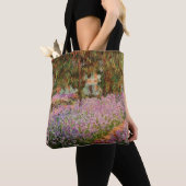 Tote Bag Monet - Iris dans le jardin de Monet (De près)