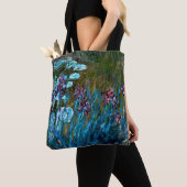 Tote Bag Monet - Irises et Lys d'Eau (De près)