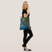 Tote Bag Monet - Irises et Lys d'Eau (Sur le modèle)
