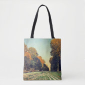 Tote Bag Monet - La route de Chailly à Fontainebleau (Devant)