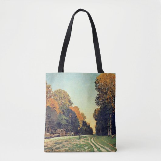 Tote Bag Monet - La route de Chailly à Fontainebleau (Devant)