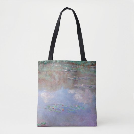 Tote Bag Monet - L'Etang Lily (Nuages), (Devant)