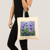 Tote Bag Monet Lilac Irises (Devant (produit))