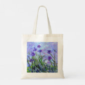 Tote Bag Monet Lilac Irises (Dos)