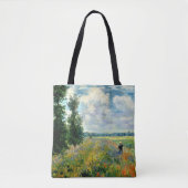 Tote Bag Monet - Poppy Field, Argenteuil, (Devant)