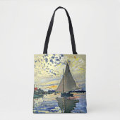 Tote Bag Monet - Sailboat at le Petit Gennevilliers (Devant)