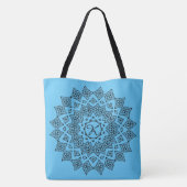 Tote Bag Mongrammed Mandala (Dos)
