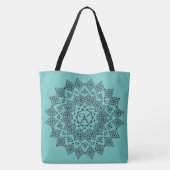 Tote Bag Mongrammed Mandala (Dos)