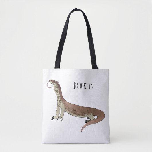 Tote Bag Monitor lizard (Devant)