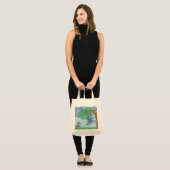 Tote Bag Monkee autour (Devant (modèle))