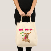 Tote Bag Monkey Big Sister (Devant (produit))