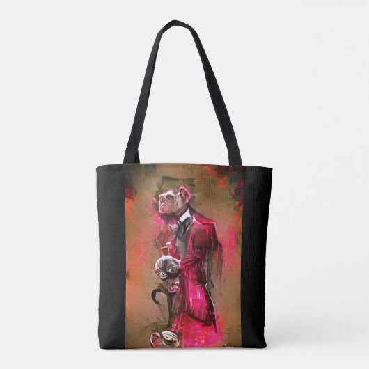 Tote Bag Monkey Butler (Dos)