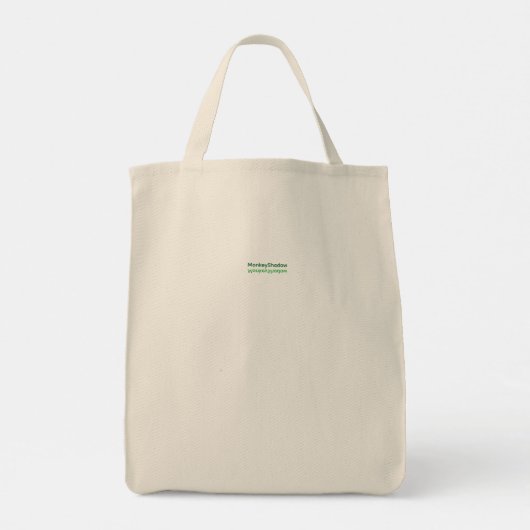 Tote Bag Monkey shadow (Dos)
