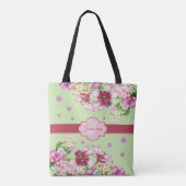 Tote Bag Monnaie florale Lily & Peony (Dos)