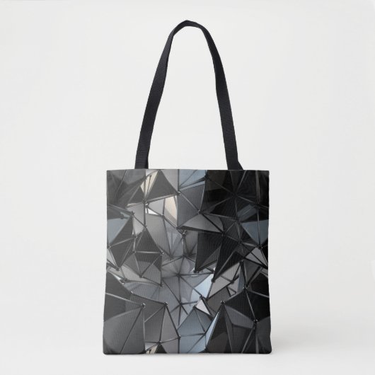 Tote Bag monochrome sans fin : (Devant)