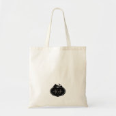 Tote Bag Monogram Nature Stamp | Custom Name (Devant)