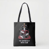 Tote Bag Monogram Romantasy Book Club Bookish (Devant)